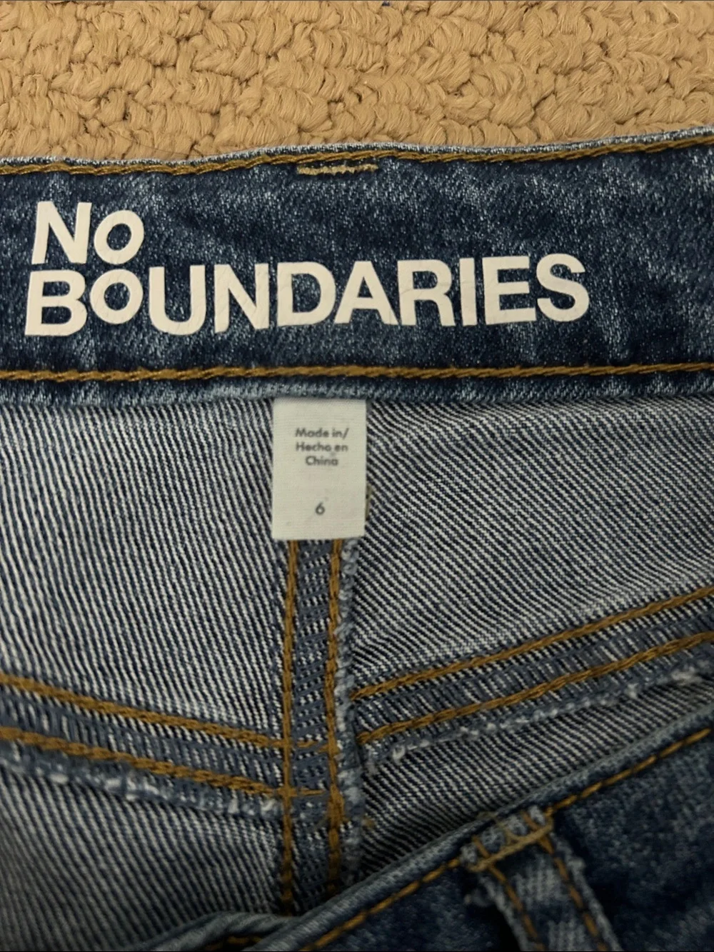No Boundaries Blue Denim Jean Shorts